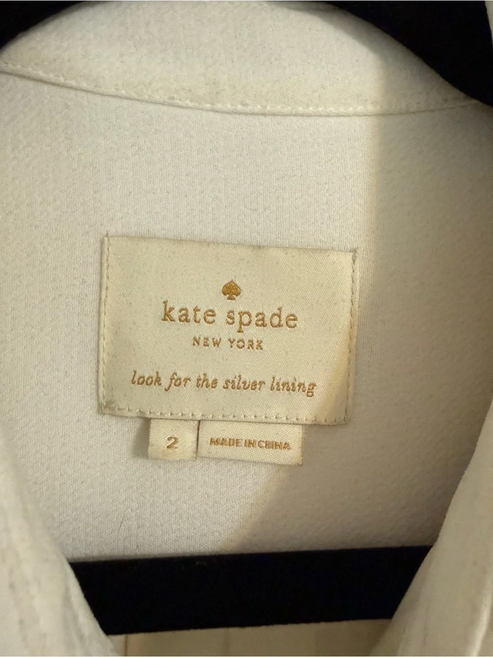 kate spade shirtdress with black velvet removable bow tie
